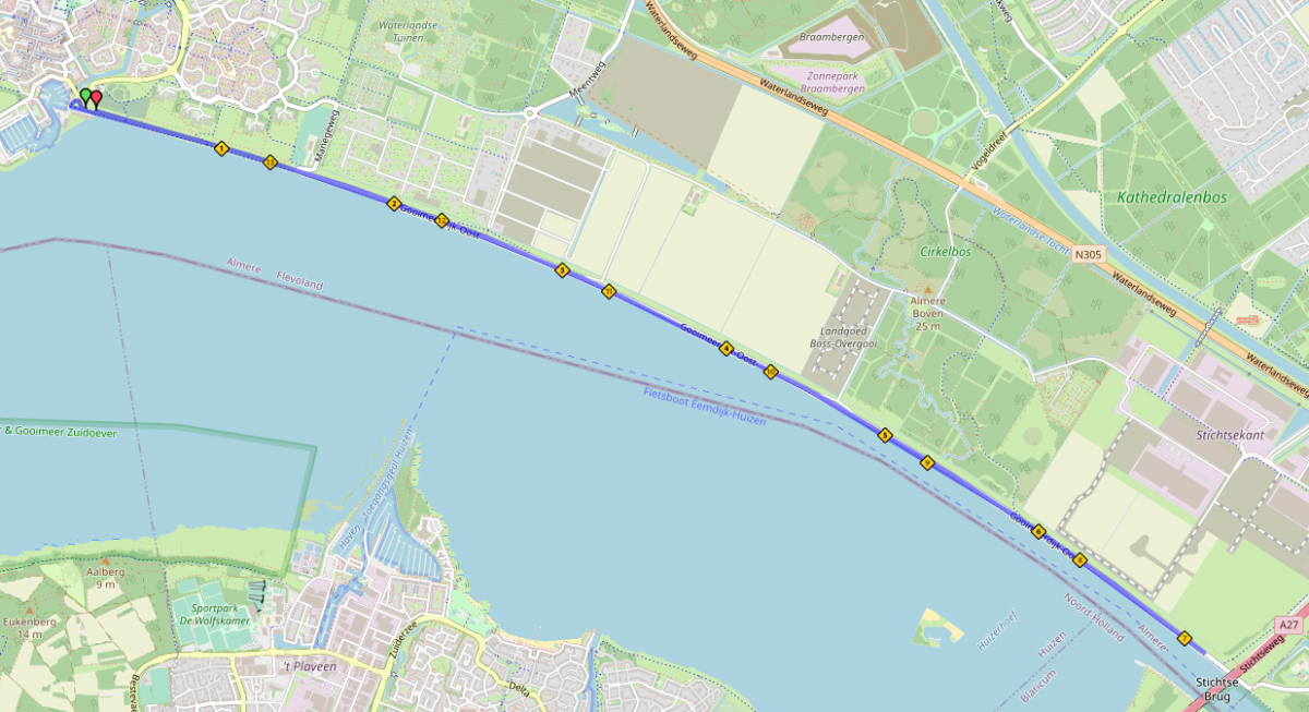 Parcours Tijdrit